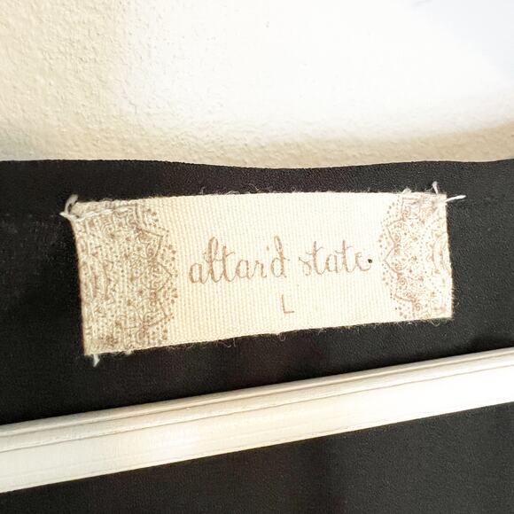 Altar'd State Floral Wrap Dress Flutter Sleeves - Large - Picture 4 of 5